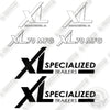 Image of Fits 70 MFG White Black Decal Kit Trailer