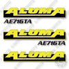 Image of Aluma AE716TA Decal Kit Trailer - Aftermarket Kit