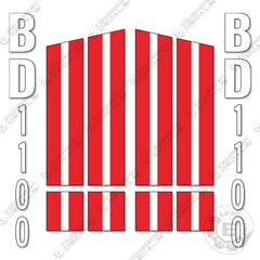 BD 1100 Decal Kit Hammer - Aftermarket Kit