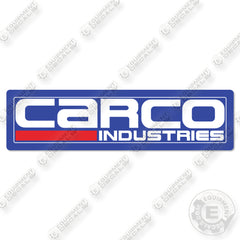 Carco Logo 15 Inches Decal Kit Lube Truck - Aftermarket Kit