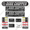 Image of Dixie Chopper X2503 Decal Kit Mower - Aftermarket Kit