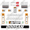Image of Doosan G25M-7 Decal Kit Forklift- Aftermarket Kit