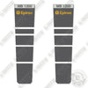 Image of Epiroc MB1200 Decal Kit Hydraulic Breaker -Aftermarket Kit