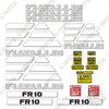 Image of Fiat Allis FR10 Decal Kit Wheel Loader - Aftermarket Kit