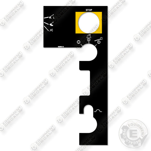 Genie Control 822820 B Decal Kit Ground Control - Aftermarket Kit
