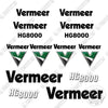 Image of Fits Vermeer HG8000 Horizonal Grinder Decal Kit