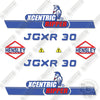 Image of Hensley JGXR30 Decal Kit General Purpose Bucket - Aftermarket Kit