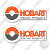 Image of Hobart Logo 15 Inch Set of 2 Decal Kit Logo - Aftermarket Kit