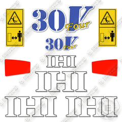 Fits IHI 30V4 Decal Kit Mini Excavator