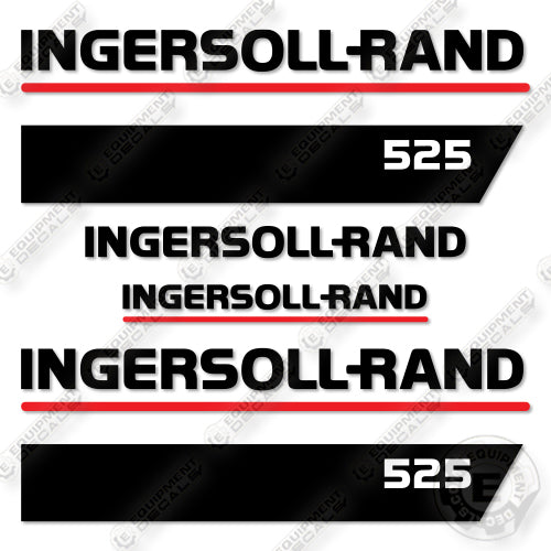 Ingersoll-Rand 525 Decal Kit Air Compressor- Aftermarket Kit