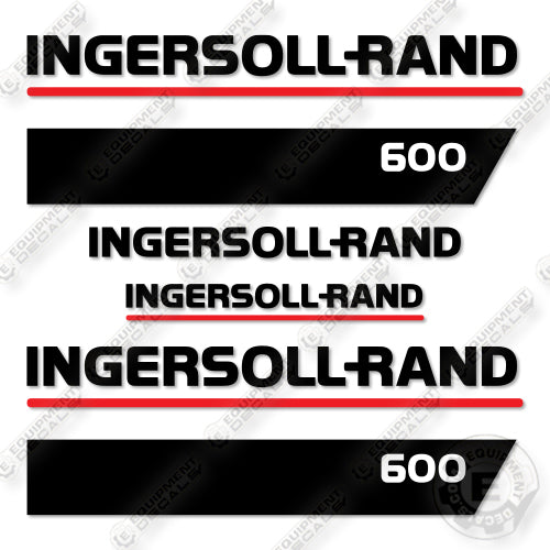 Ingersoll-600 Decal Kit Air Compressor- Aftermarket Kit