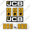 Image of JCB HM018T Decal Kit Hydraulic Hammer - Aftermarket Kit