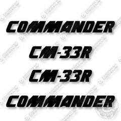 JLG CM-33R Decal Kit Scissor Lift Aftermarket Kit