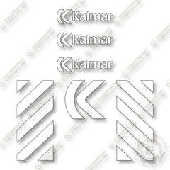Kalmar DCE160-6 Decal Kit Forklift  - Aftermarket Kit