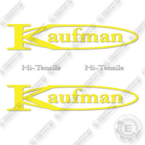 Kaufman Hi-Tensile Decal Kit Trailer - 22 Inches - Aftermarket Kit