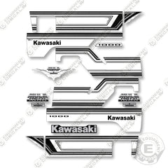 Kawasaki Mule Pro Fxt Ranch Edition Platinum Decal Kit UTV  - Aftermarket Kit