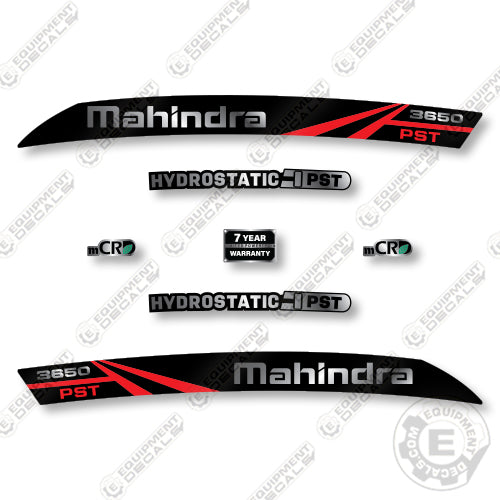Mahindra 3650 PST Decal Kit Tractor - Aftermarket Kit