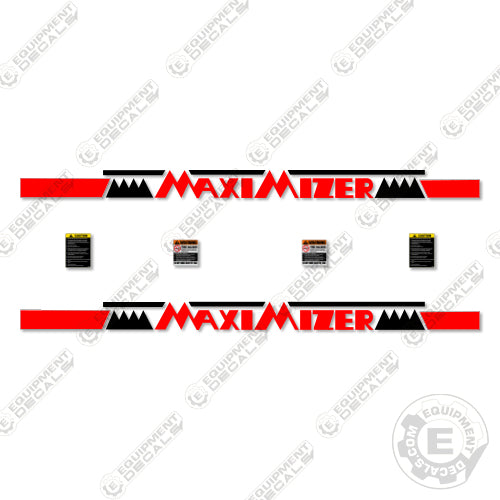 Maximizer Tank Logo Stripes Decal Kit Tank  - Aftermarket Kit