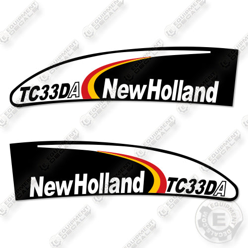 New Holland TC33DA Decal Kit Tractor - Aftermarket Kit