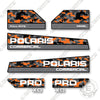 Image of Polaris Pro XD 2000D Full Size Diesel Custom Duck Camo Decal Kit Utility Vehicle - Aftermarket Kit
