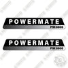 Image of Powermate PM3800 Decal Kit Portable Generator -Aftermarket Kit