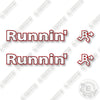 Image of Runnin B Trailer Logos  Decal Kit Trailer - 48 Inches - Aftermarket Kit