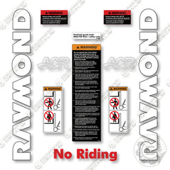 Raymond Forward Facing Reach 730-DR30TT--7300-DR30TT Decal Kit Forklift - Aftermarket Kit