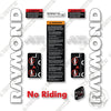 Image of Raymond Pacer 425-C35TT--4250-C35TT Decal Kit Forklift - Aftermarket Kit