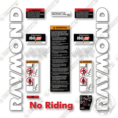 Raymond Side Facing Reach 7300-R45TT Decal Kit Forklift - Aftermarket Kit