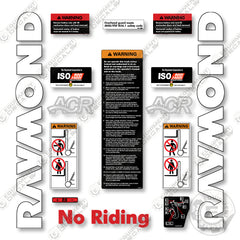 Raymond Side Facing Reach 770-R45TT 7700-R45TT Decal Kit Forklift - Aftermarket Kit