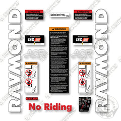 Raymond Side Facing Reach 772-R45TT 7720-R45TT Decal Kit Forklift - Aftermarket Kit