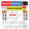 Image of STRV CPD20 Decal Kit Forklift- Aftermarket Kit