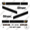 Image of Slinger Brown Bear ATC20-25D Decal Kit All-Terrain Carrier -Aftermarket Kit