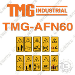 TMG AFN60 Decal Kit ATV - Aftermarket Kit