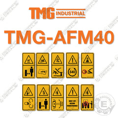 TMG AMF-40 Decal Kit ATV - Aftermarket Kit