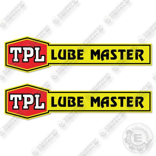 TPL Lube Master Logo 13 Inches Decal Kit Lube Truck - Aftermarket Kit