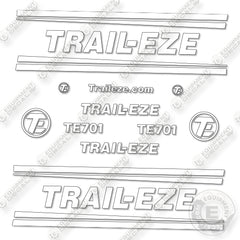 Trail-Eze TE701 Decal Kit Trailer - Aftermarket Kit