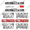 Image of TYM T451 Decal Kit Tractor - Aftermarket Kit