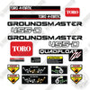 Image of Toro 455D Groundsmaster Decal Kit Mower- Aftermarket Kit