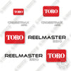 Image of Toro 5510 Decal Kit Mower- Aftermarket Kit