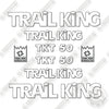 Image of Trail King TK50 Decal Kit Trailer - Aftermarket Kit