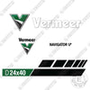 Image of Fits Vermeer D24x40 Decal Kit Directional Drill