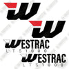 Image of Westrac LTS1000 Decal Kit Mini Track Loader -Aftermarket Kit