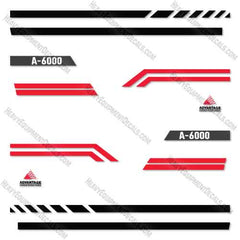 Fits Advantage A-6000 Water Truck Decal Kit