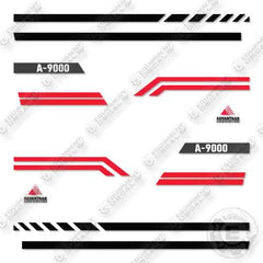 Fits Advantage A-9000 Water Truck Decal Kit (Copy) (Copy)