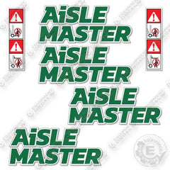 Fits Aisle Master 15NE Forklift Decal Kit