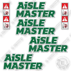 Fits Aisle Master 44SE Forklift Decal Kit