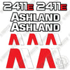 Image of Ashland 2411E Decal Kit Scraper - Aftermarket Kit