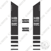Image of Fits Atlas Copco HB4200 Decal Kit Hammer