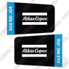 Image of Atlas Copco XAS900 JD8 Decal Kit Rotary Screw Mobile Air Compressor- Aftermarket Kit (Copy)